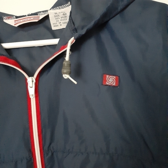 Vintage Free Spirit Nylon Retro Windbreaker - Picture 2 of 7